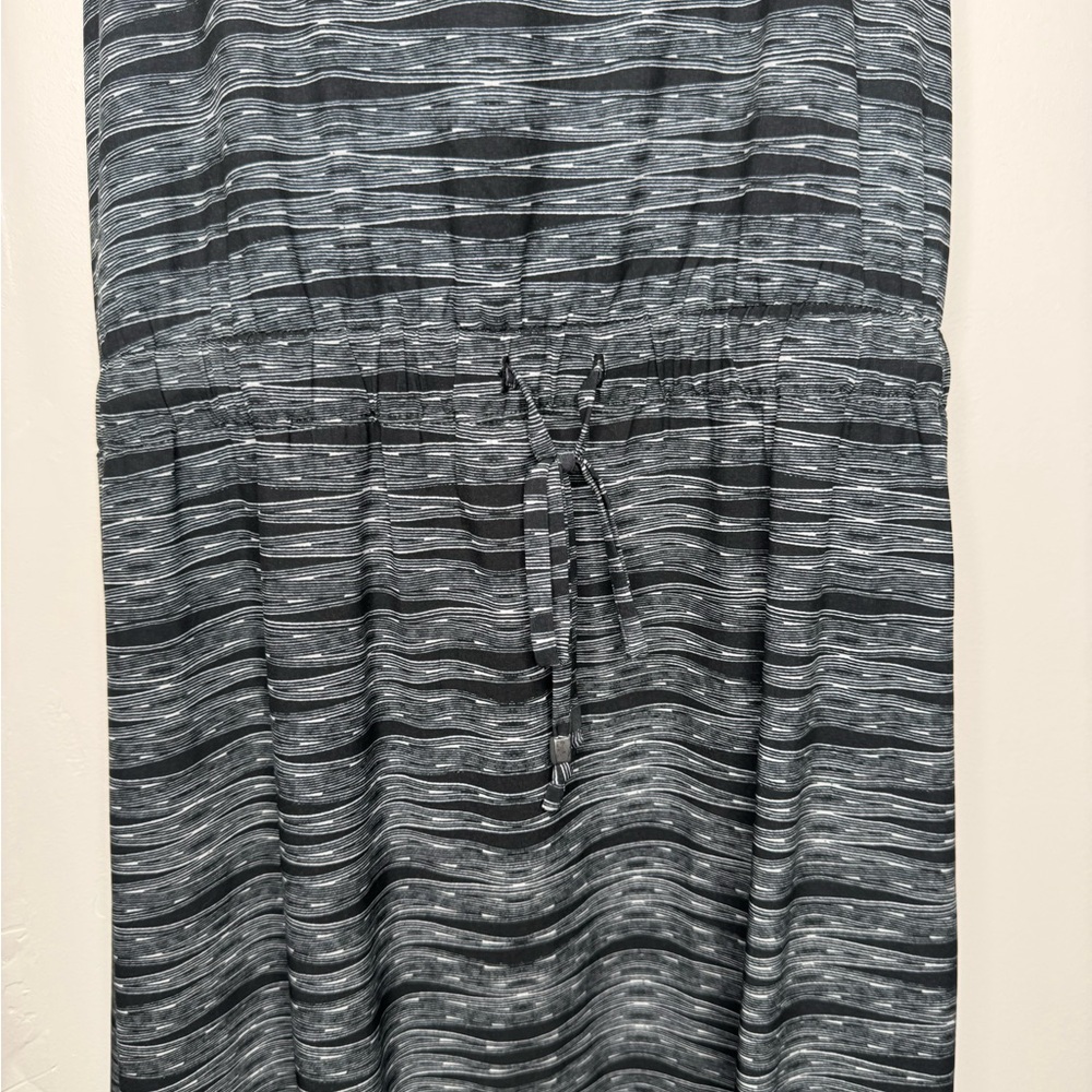 Athleta Ariel Novella Tie Waist Maxi Dress Women's 6 athletic outdoor beach boho - Picture 4 of 10